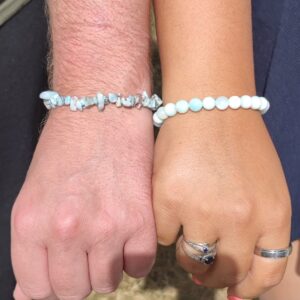Larimar - Bracelet chips