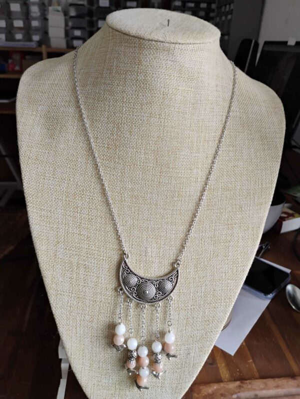 Collier Pierre du Soleil et Lune