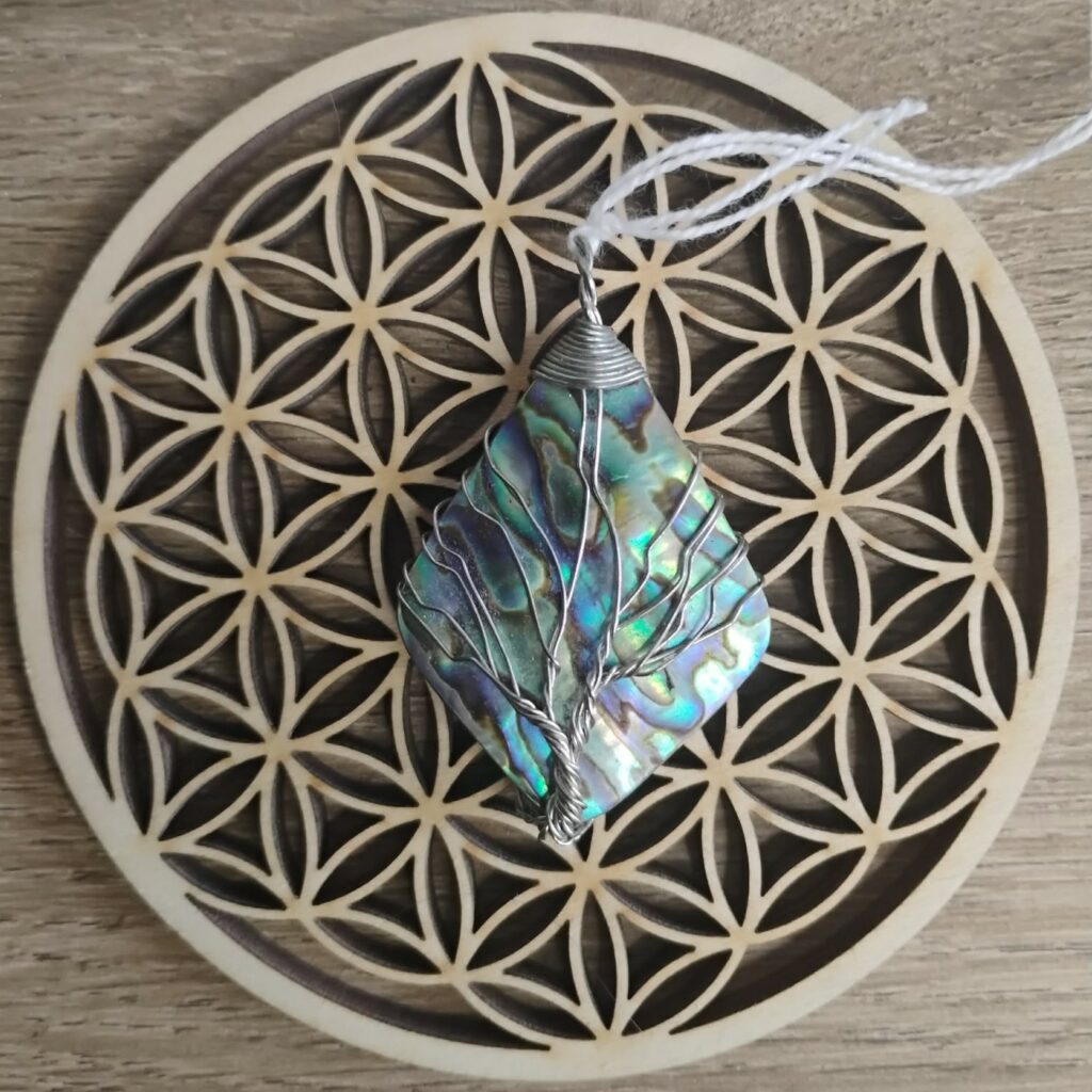 Abalone Pendentif Sculpté