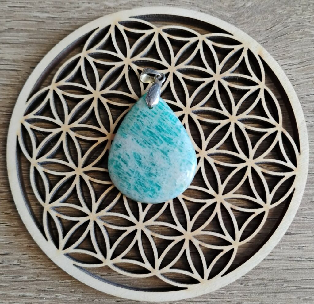 Amazonite Pendentif Goutte