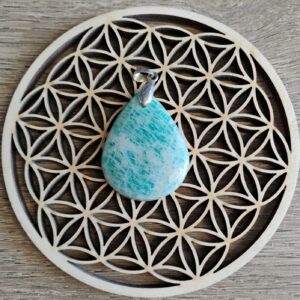 Amazonite Pendentif Goutte