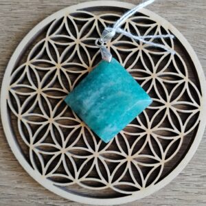 Amazonite Pendentif Losange
