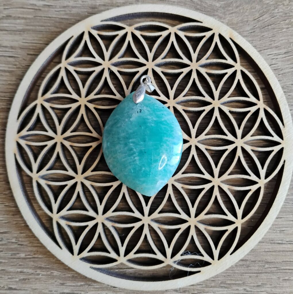Amazonite Pendentif Marquise