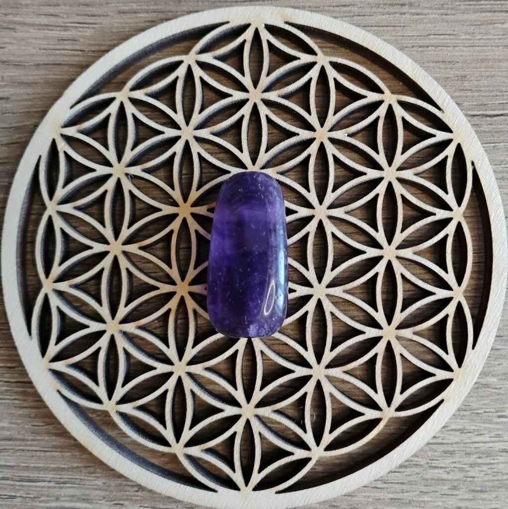 Améthyste Pendentif Dôme