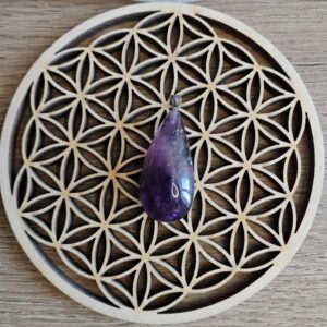 Améthyste Pendentif Goutte