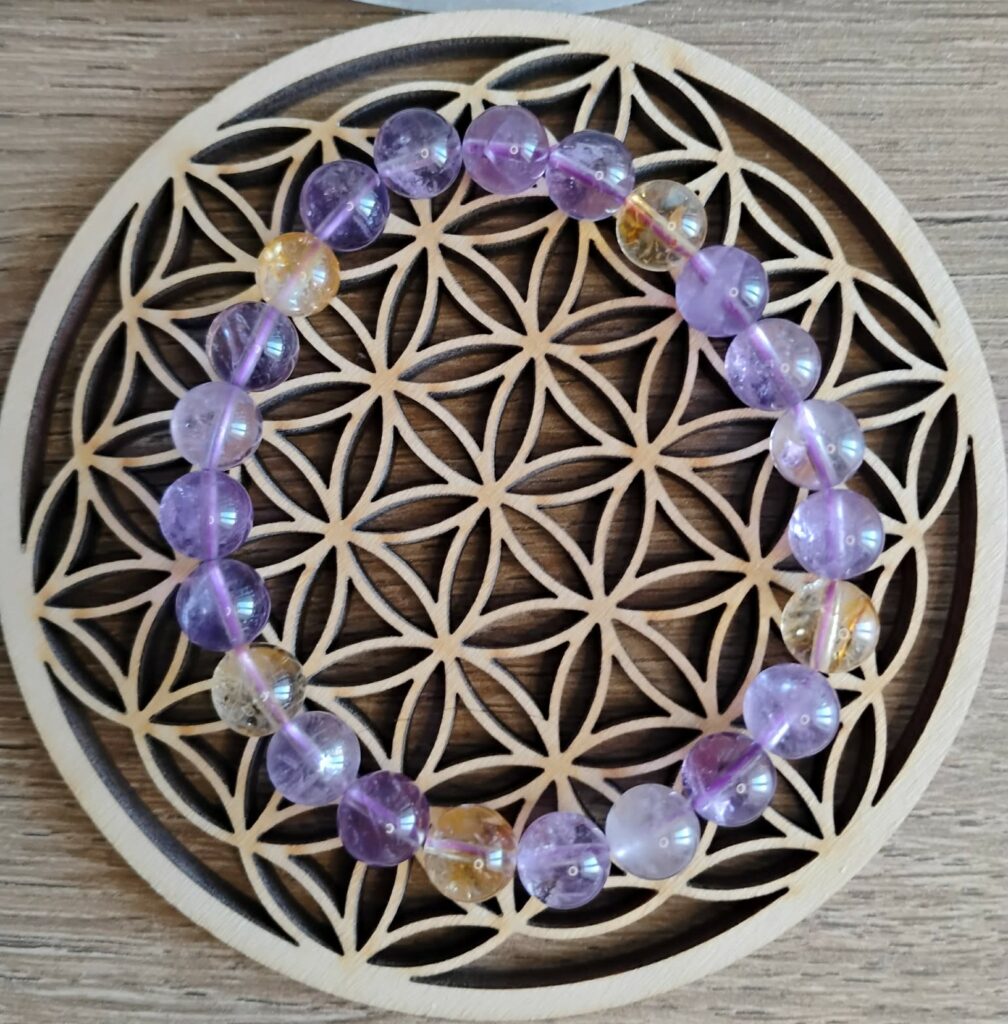 Amétrine Bracelet 8Mm