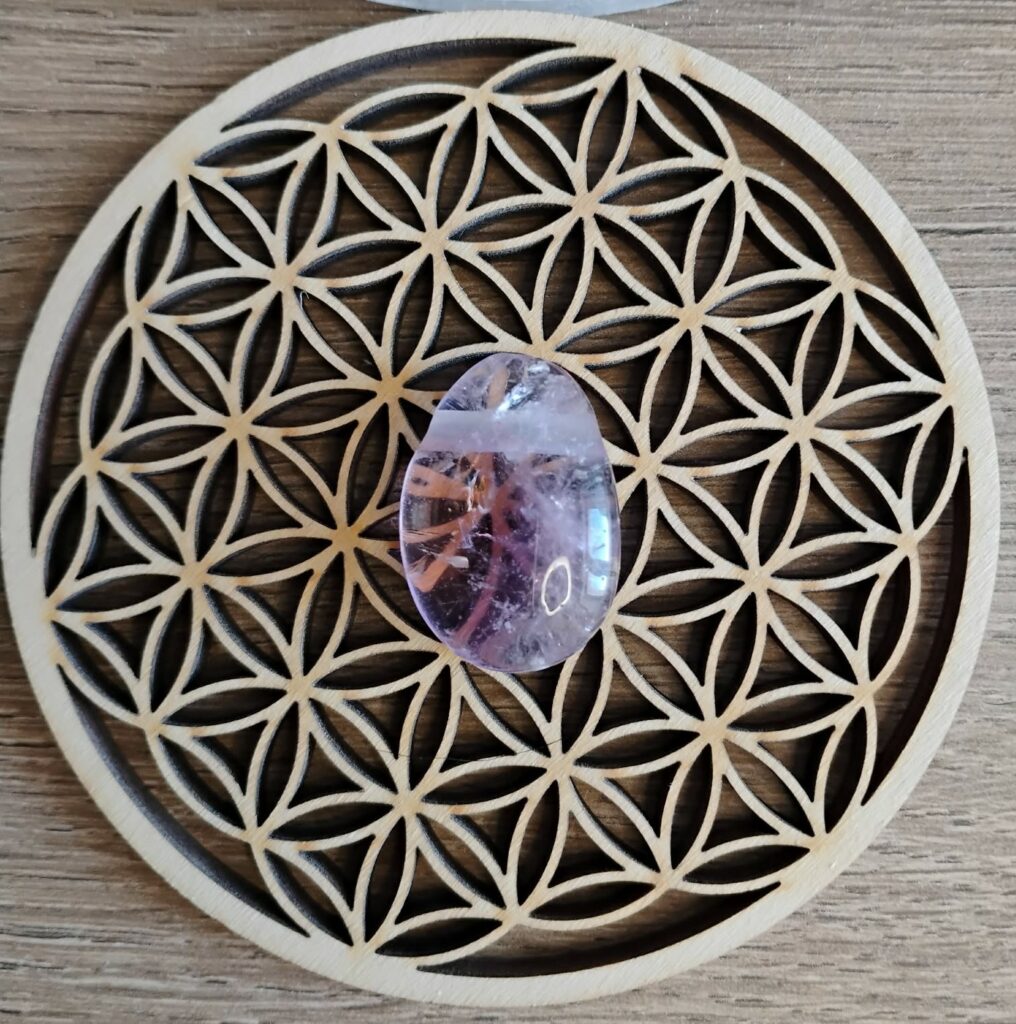 Amétrine Pendentif Dôme