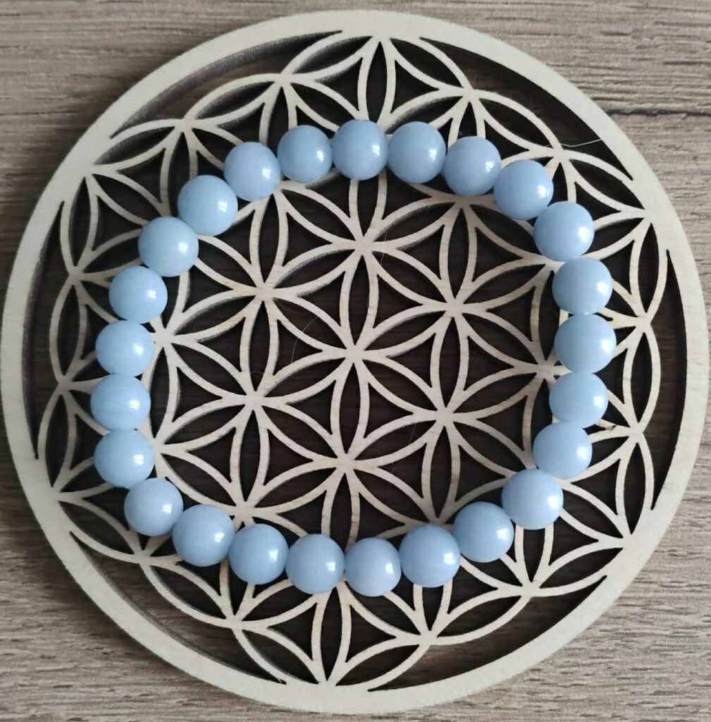 Angélite Bracelet 8Mm