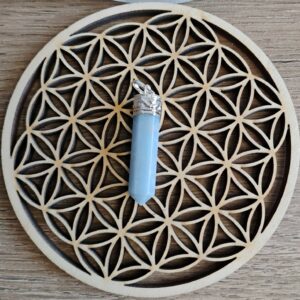 Angélite Pendentif Pointe