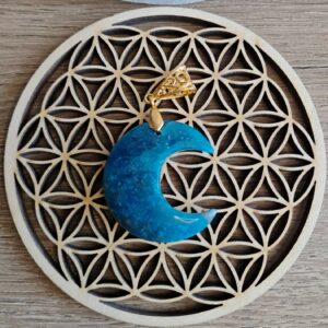 Apatite Pendentif Lune