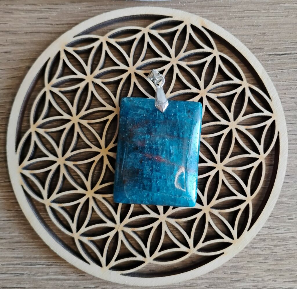 Apatite Pendentif Rectangle