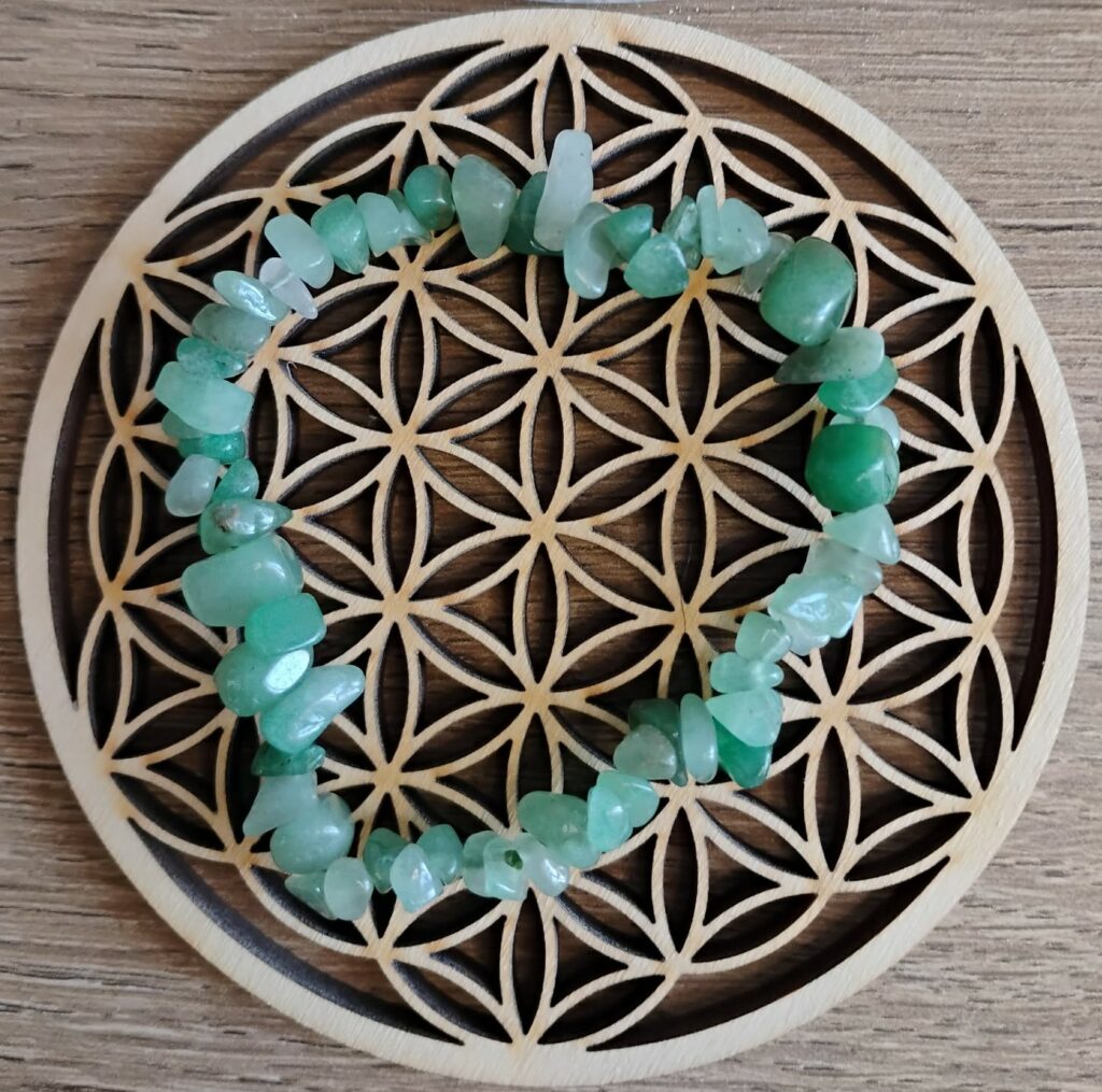 Aventurine verte Bracelet Chips
