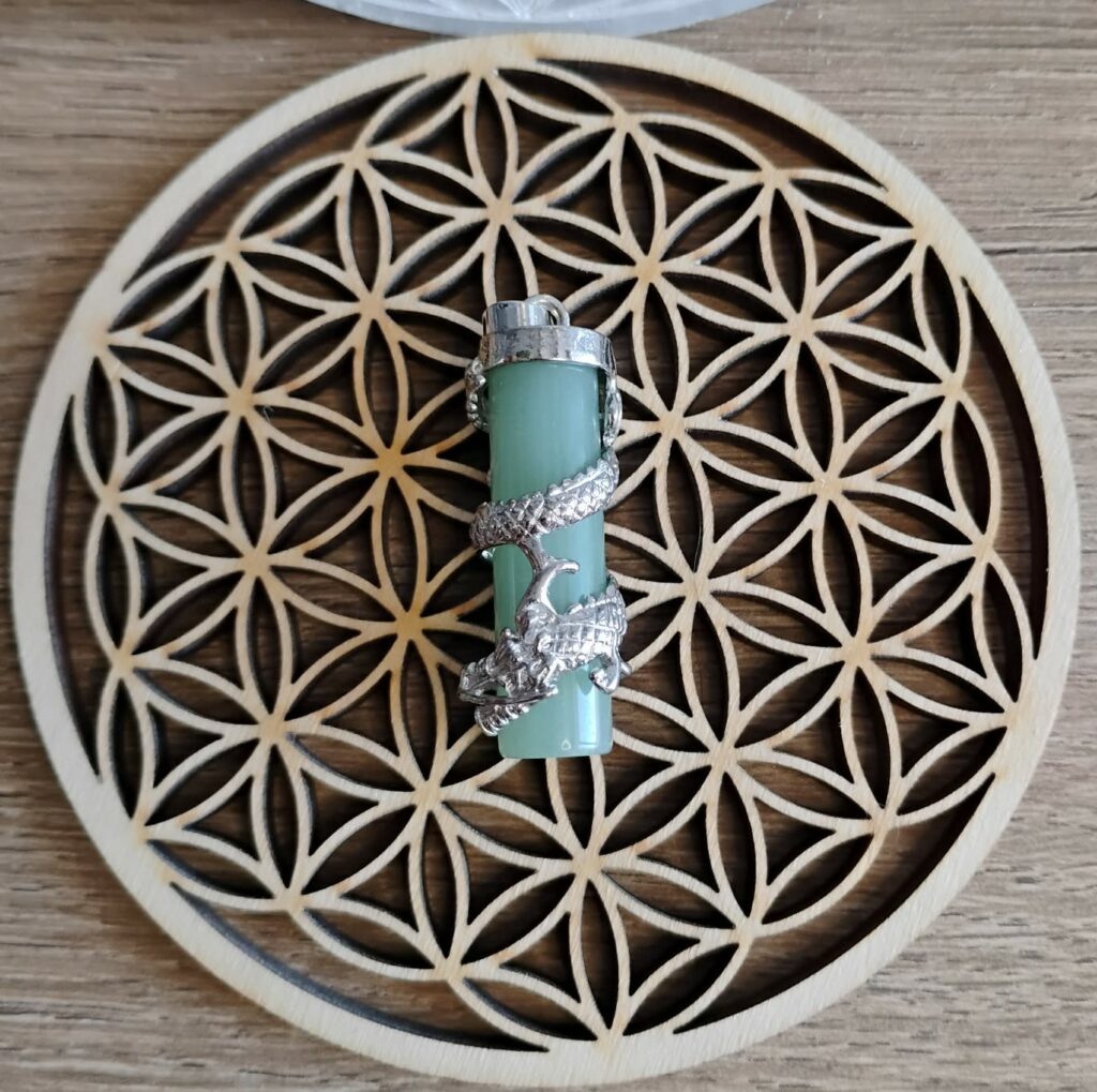 Aventurine Pendentif Dragon