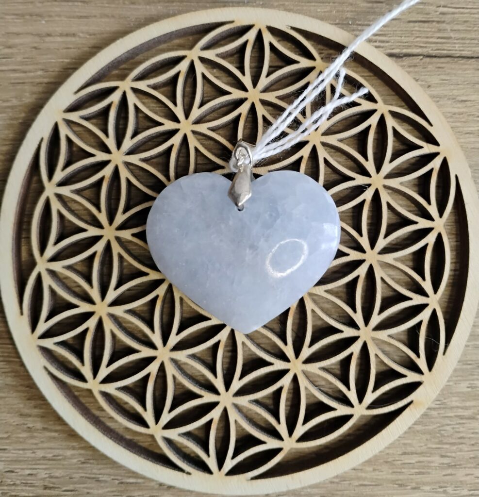 Calcite Pendentif Coeur