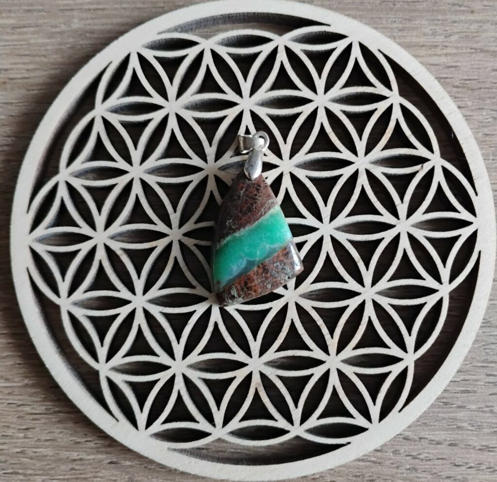Chrysocolle Pendentif 12€