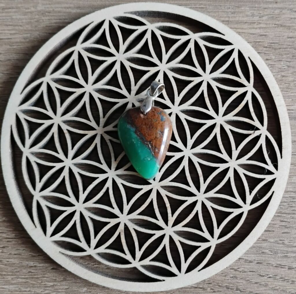 Chrysocolle Pendentif 12€
