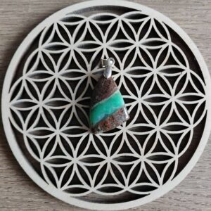 Chrysocolle Pendentif 12€