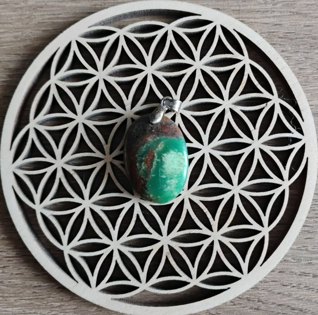 Chrysocolle Pendentif 12€