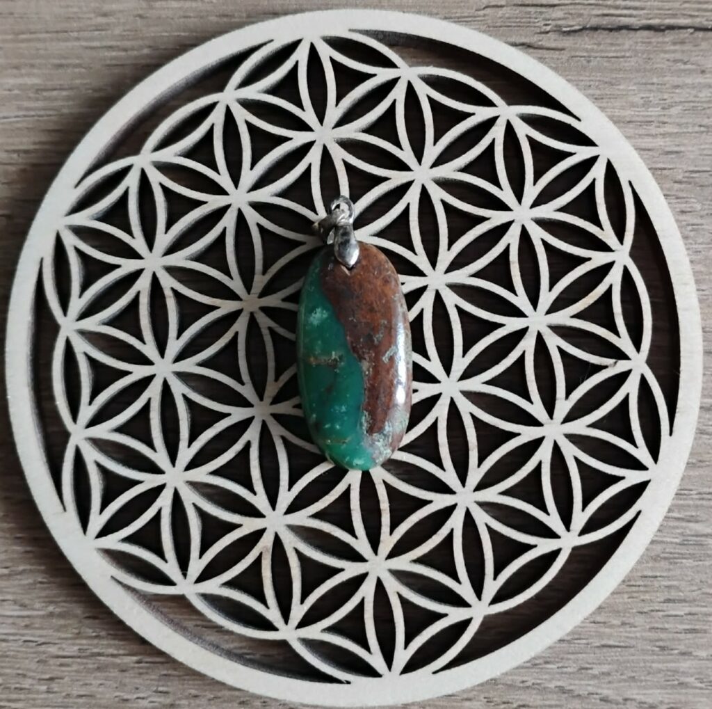 Chrysocolle Pendentif 12€