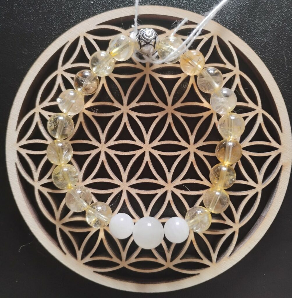 Collection Luna Citrine et Pierre de Lune