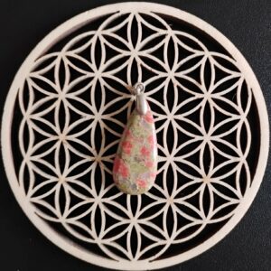 Jaspe Oiseau Pendentif 12€