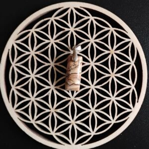 Jaspe Paysage Pendentif 8€