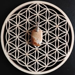 Jaspe Paysage Pendentif 8€