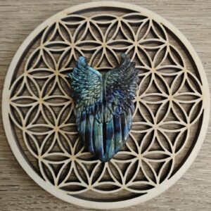 Labradorite Pièce Sculptée Ailes