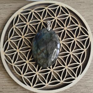 Labradorite Pendentif Ovale