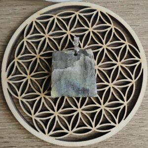 Labradorite Pendentif Brut