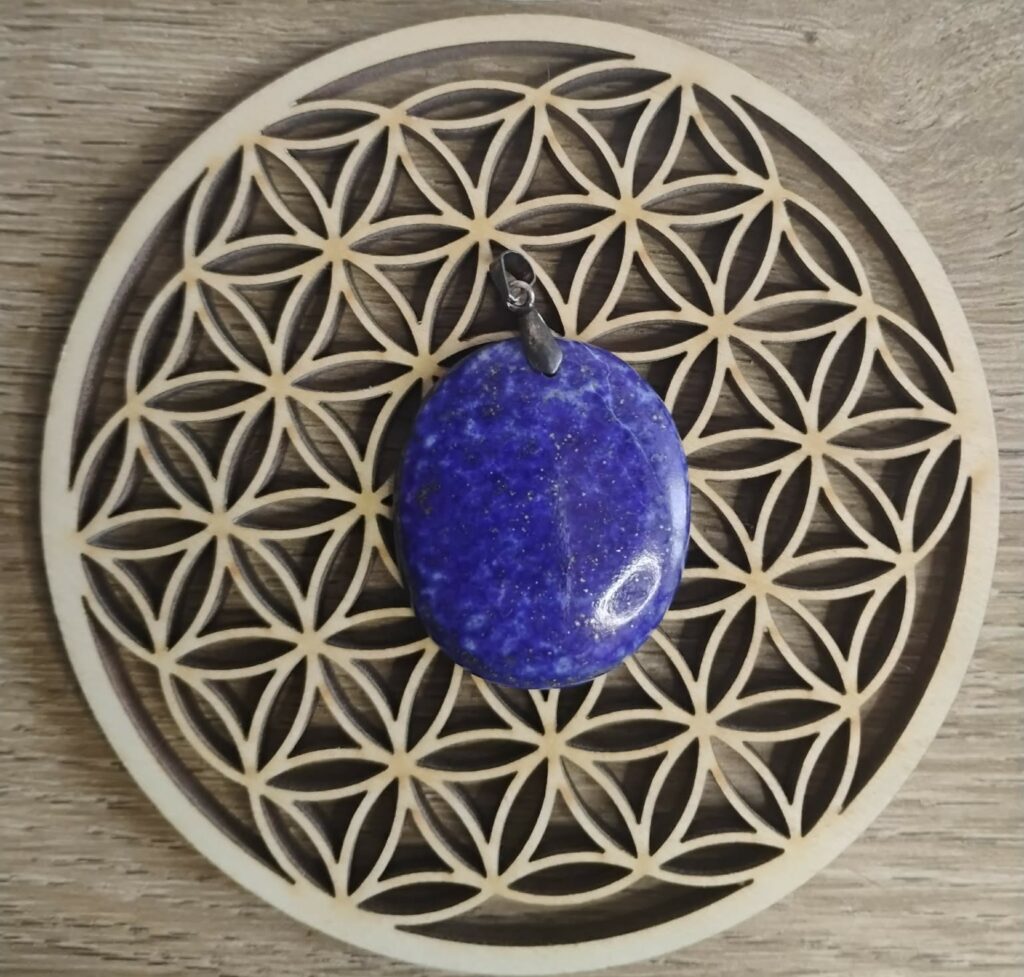 Lapis Lazuli Pendentif Ovale