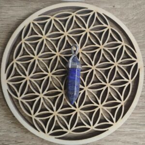 Lapis Lazuli Pendentif Pointe