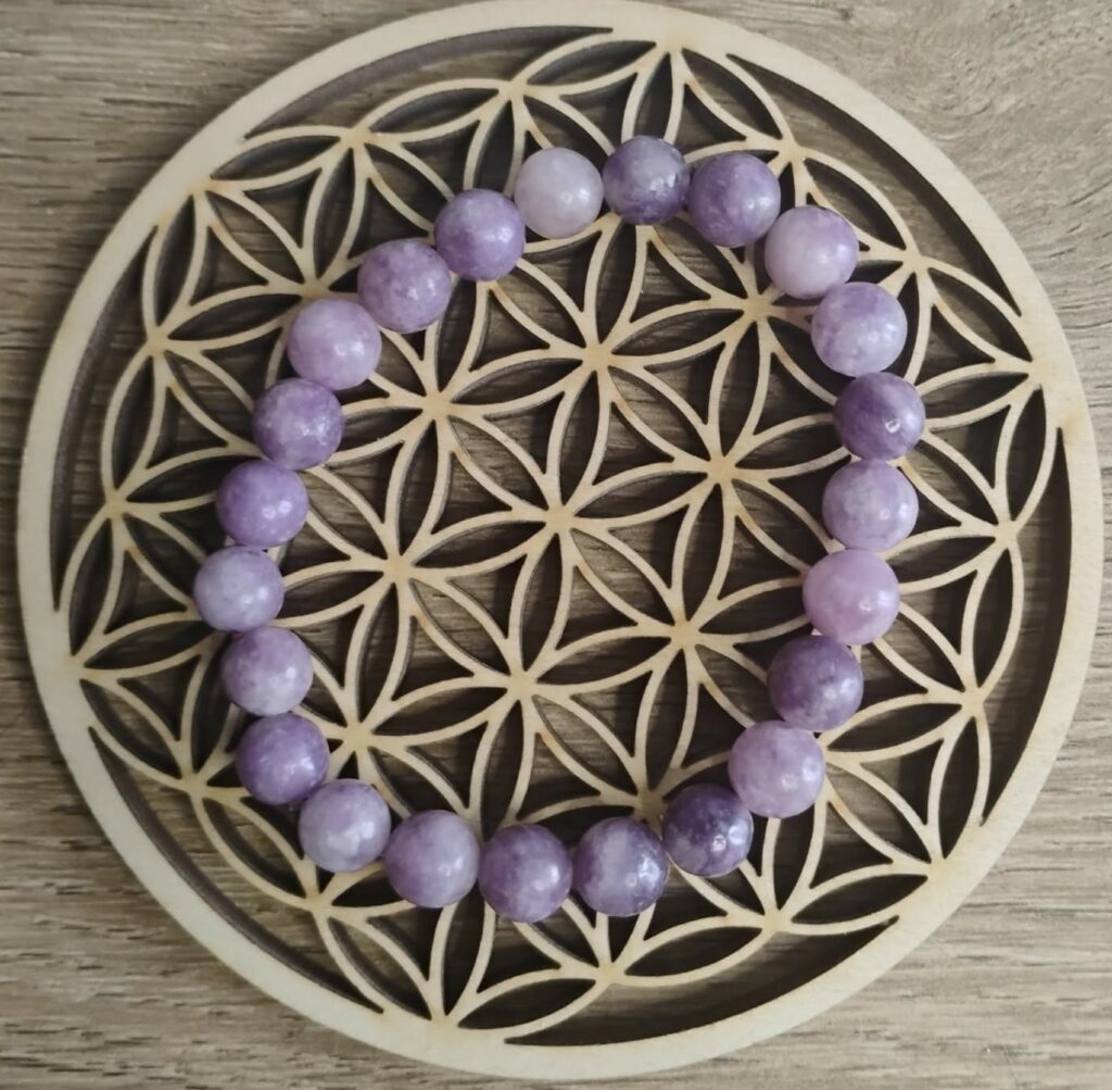 Lépidolite Bracelet 8Mm