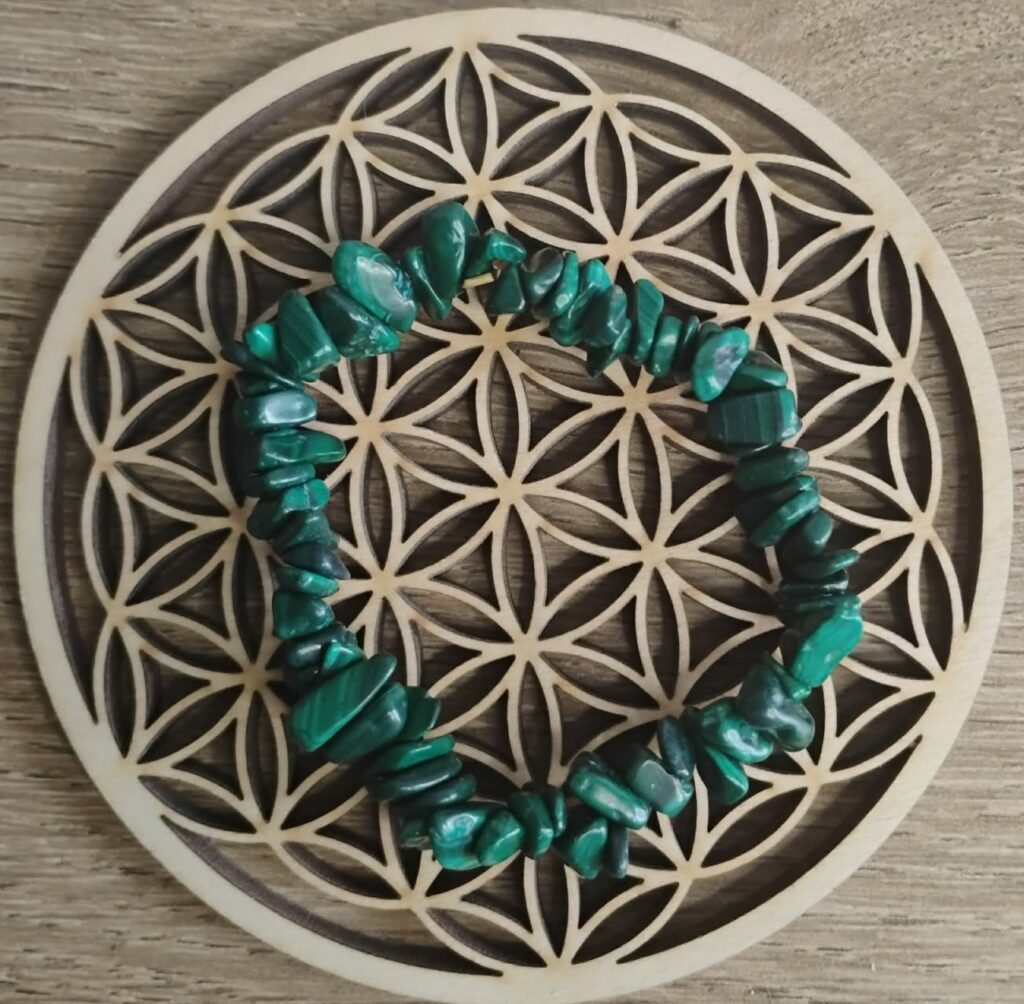 Malachite Bracelet Chips
