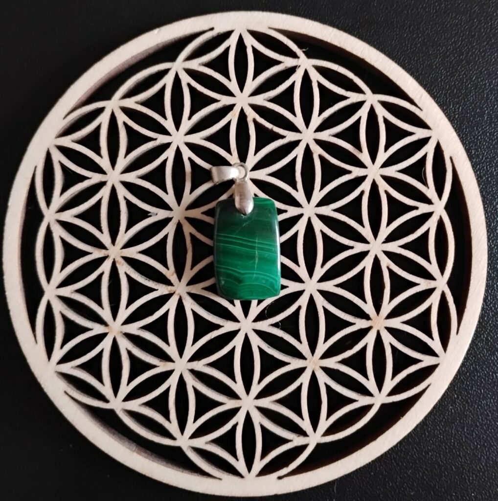 Malachite Pendentif 12€