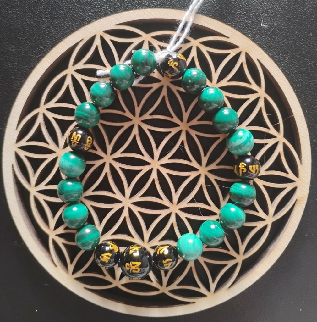 Collection Obsidus Malachite et Obsidienne