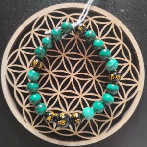 Collection Obsidus Malachite et Obsidienne