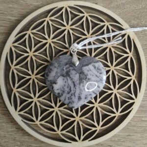 Merlinite Pendentif Coeur