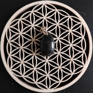 Obsidienne Noire Pendentif 12€