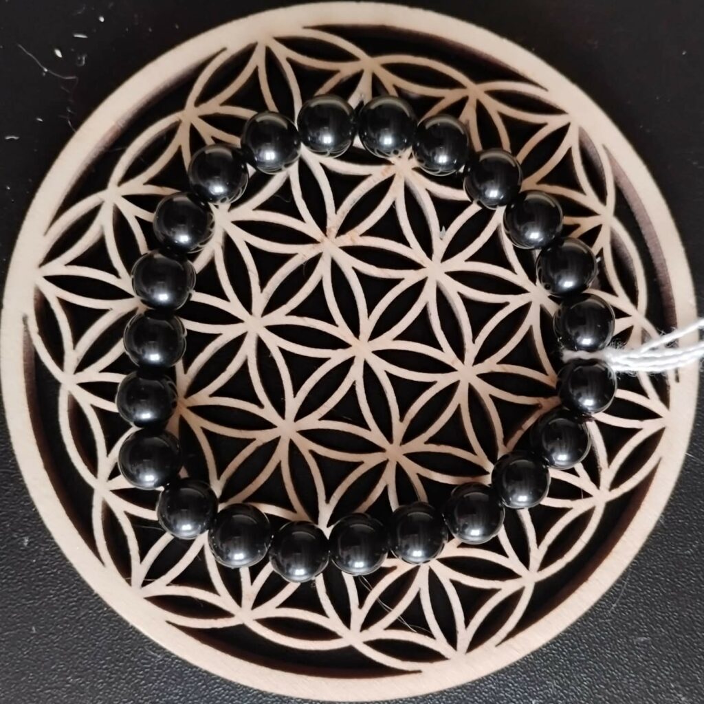 Obsidienne Oeil Céleste bracelet 8Mm