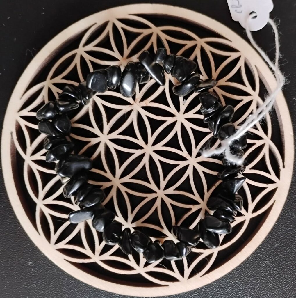 Obsidienne Oeil Céleste Bracelet Chips