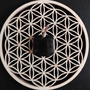 Obsidienne Oeil Céleste Pendentif 12€