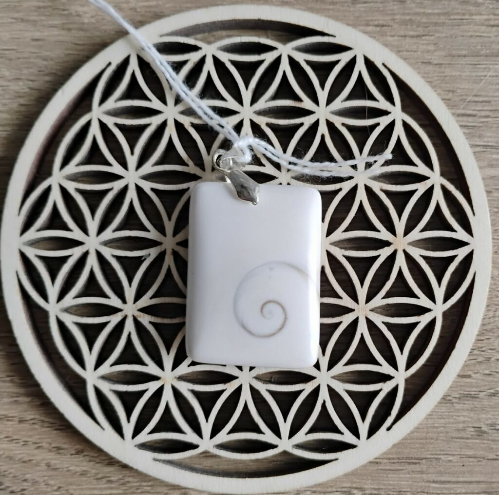 Oeil de Ste Luçie Pendentif Rectangle