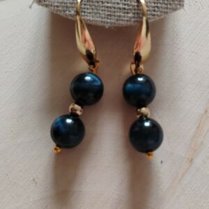 Oeil de Chat Boucle d'Oreille