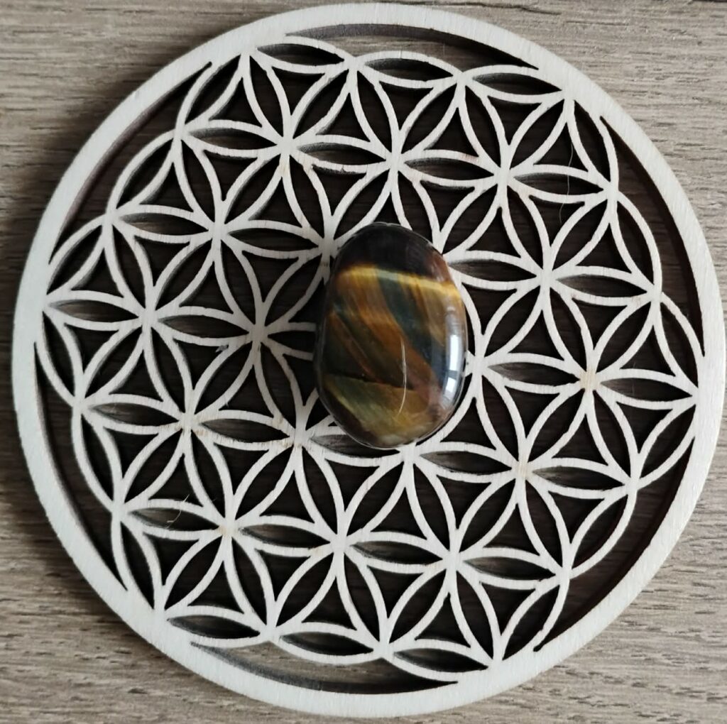 Oeil de Tigre Pendentif Dôme