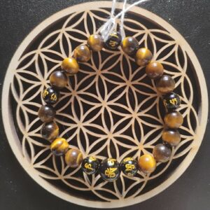 Collection Obsidus Oeil de tigre et Obsidienne