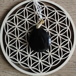 Onyx Pendentif Goutte