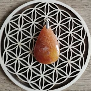 Pierre du Soleil Pendentif Goutte