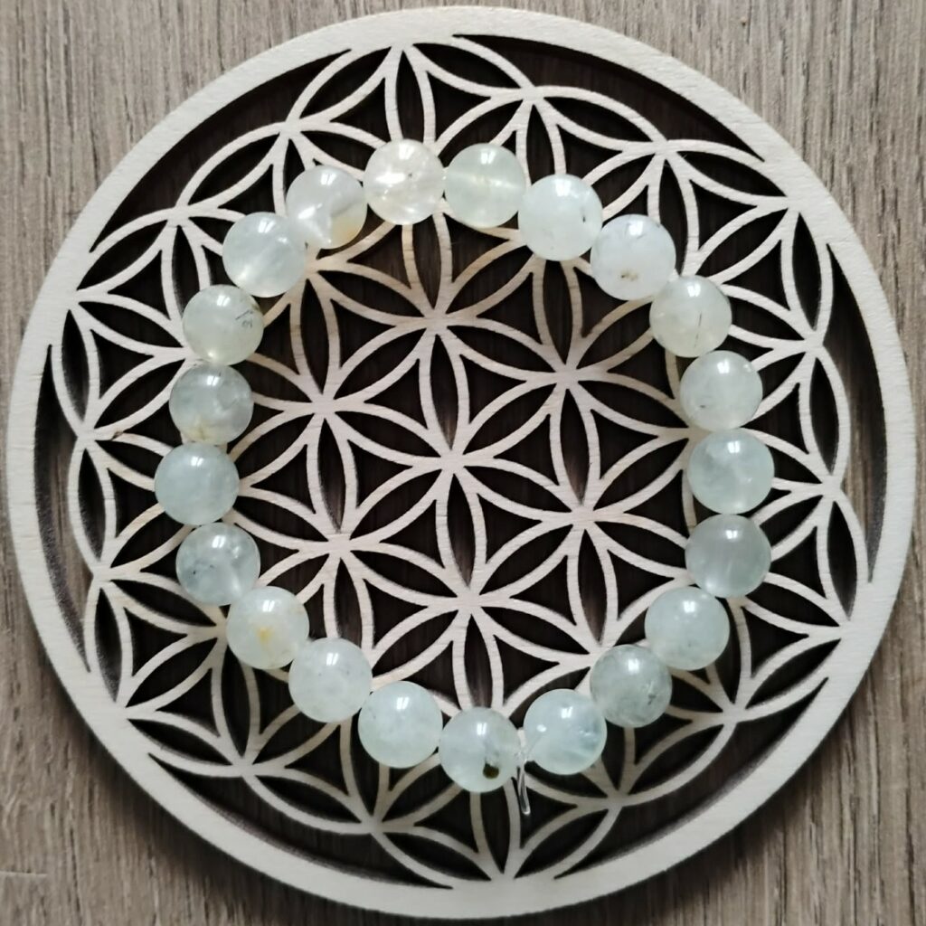 Préhnite Bracelet 8Mm