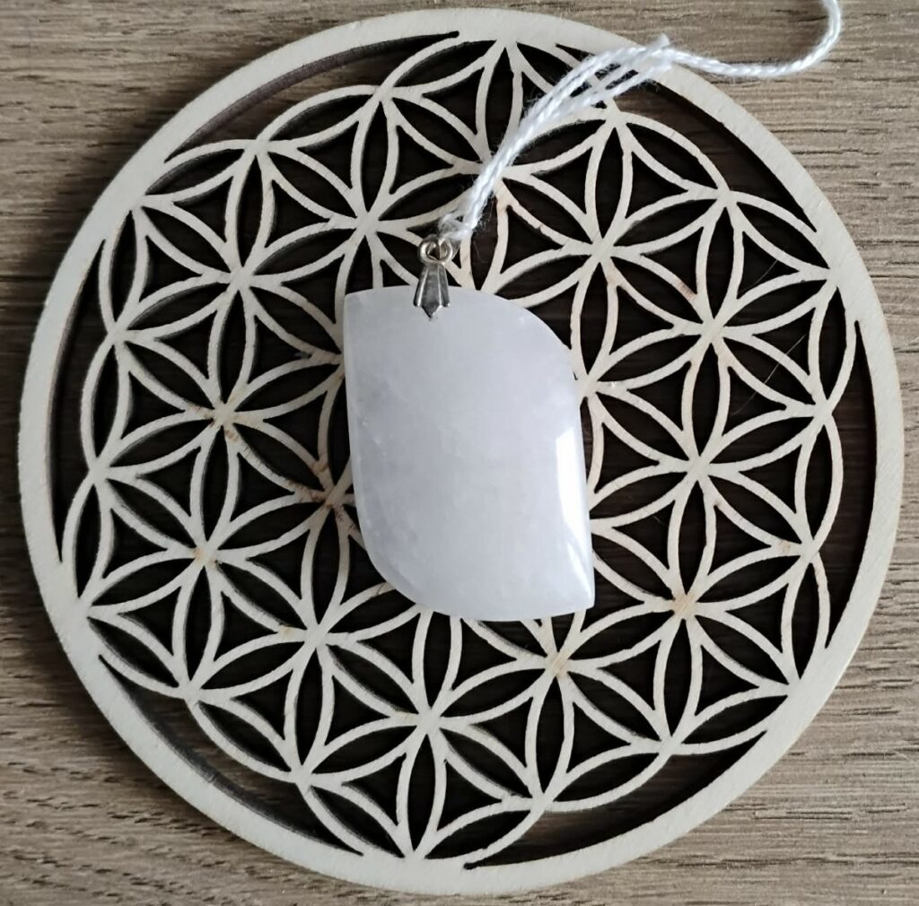 Quartz Blanc Pendentif S